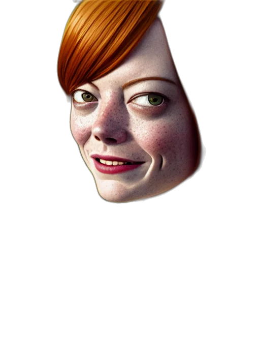 face, mask, creature, robot, 3d render, photorealistic, concept art, cartoon transparent PNG cut-out