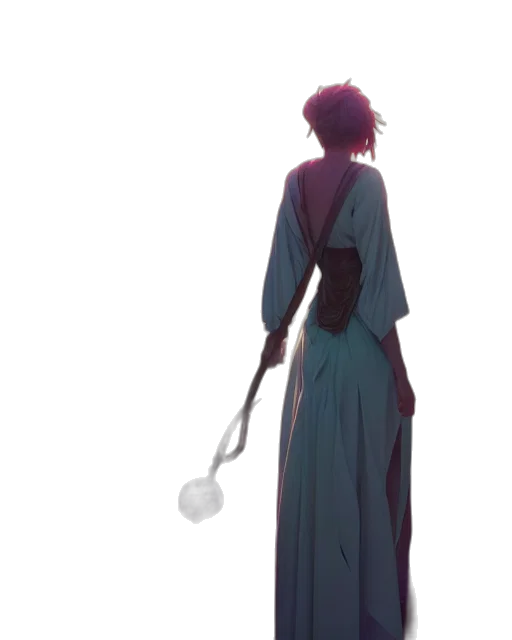 staff, dress, sword, weapon transparent PNG cut-out