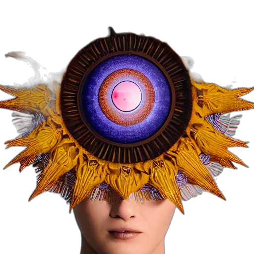 crown, mask, jewelry, robot transparent PNG cut-out