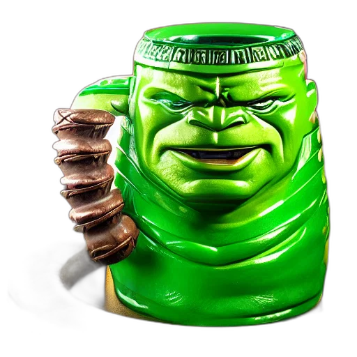 bottle, mask, face, creature transparent PNG cut-out