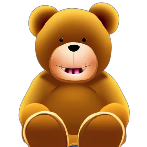 animal, face, 3d render, photorealistic transparent PNG cut-out