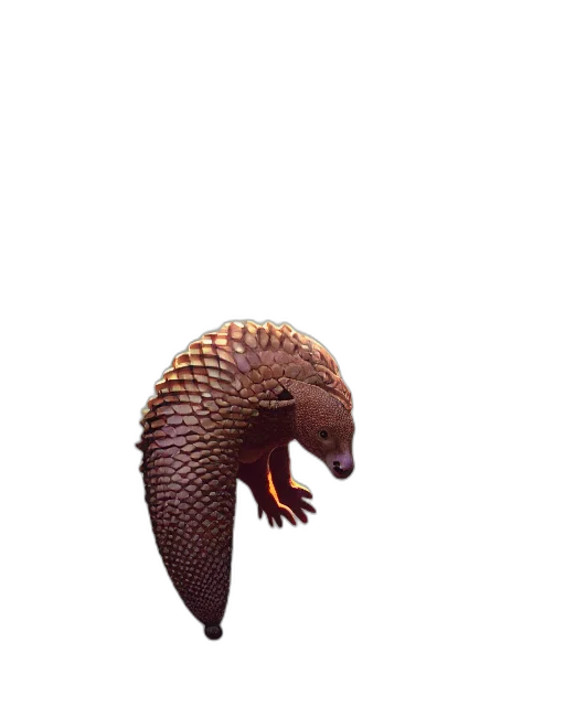creature, dragon, animal, staff, 3d render, concept art, fantasy art, pixel art transparent PNG cut-out