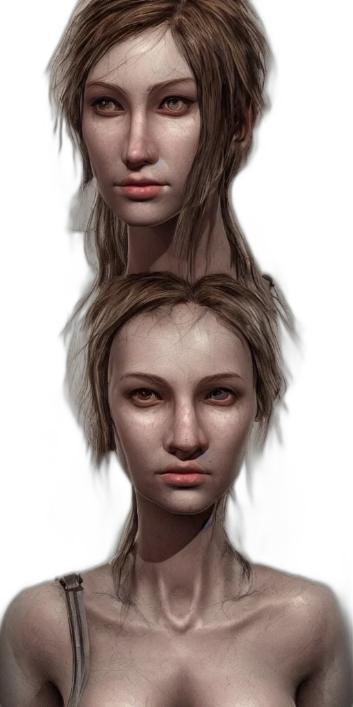 face, mask, creature, hair transparent PNG cut-out