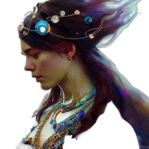 crown, jewelry, face, mask transparent PNG cut-out
