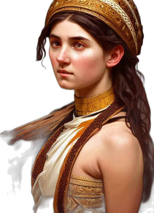 face, dragon, staff, jewelry, fantasy art, photorealistic, concept art, oil painting transparent PNG cut-out