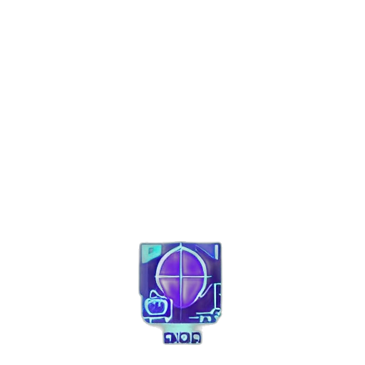 weapon, robot, staff, crown transparent PNG cut-out