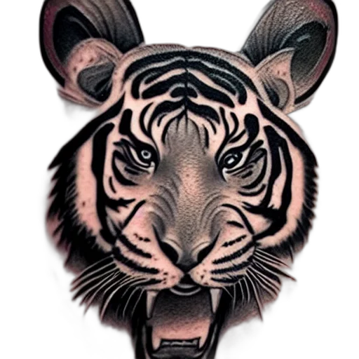 animal, face, jewelry, mask, photorealistic, concept art, pencil sketch, watercolor transparent PNG cut-out
