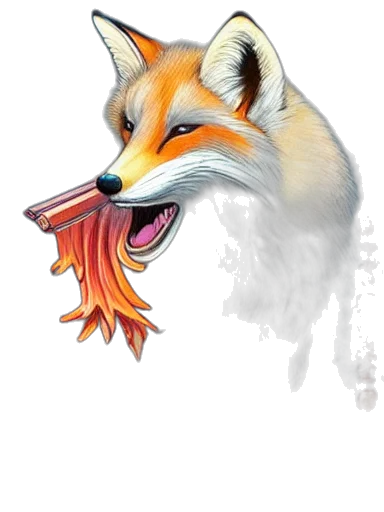 animal, creature, face, mask, watercolor, concept art, fantasy art, photorealistic transparent PNG cut-out