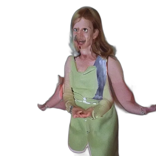 dress, creature, jacket, face transparent PNG cut-out