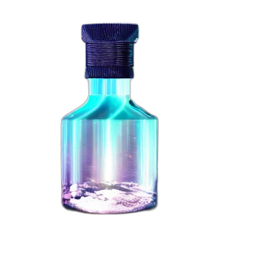 bottle, hair, crown, dress transparent PNG cut-out