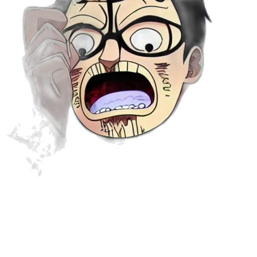 mask, face, creature, staff transparent PNG cut-out