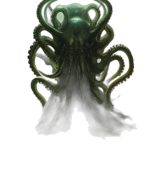 creature, crown, staff, animal, concept art, fantasy art, 3d render, watercolor transparent PNG cut-out