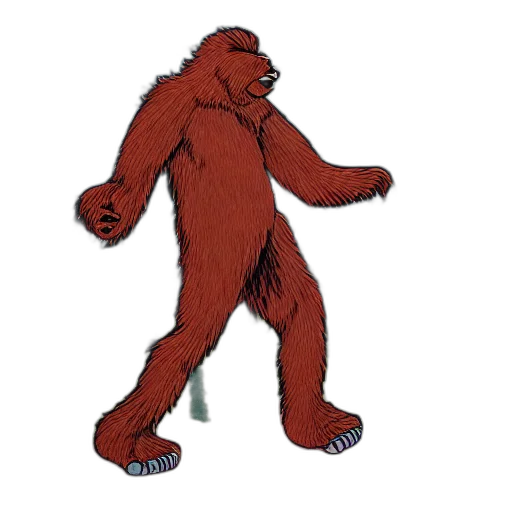 creature, animal, staff, concept art transparent PNG cut-out