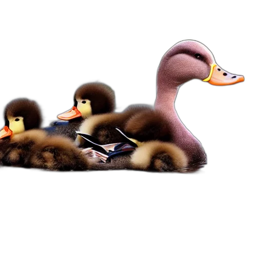 animal, creature, 3d render, concept art, photorealistic, pixel art, bald, headed transparent PNG cut-out