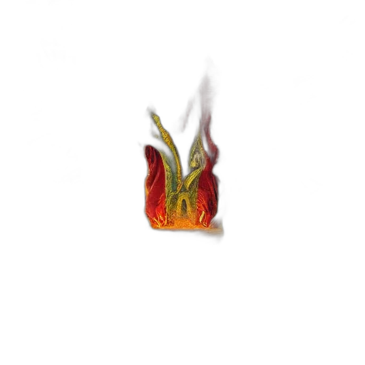 dragon, crown, food, flower, pixel art, 3d render, concept art, fantasy art transparent PNG cut-out