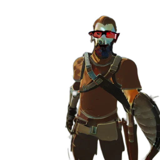 mask, staff, weapon, creature transparent PNG cut-out