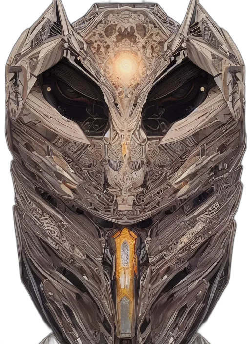 mask, face, robot, creature transparent PNG cut-out