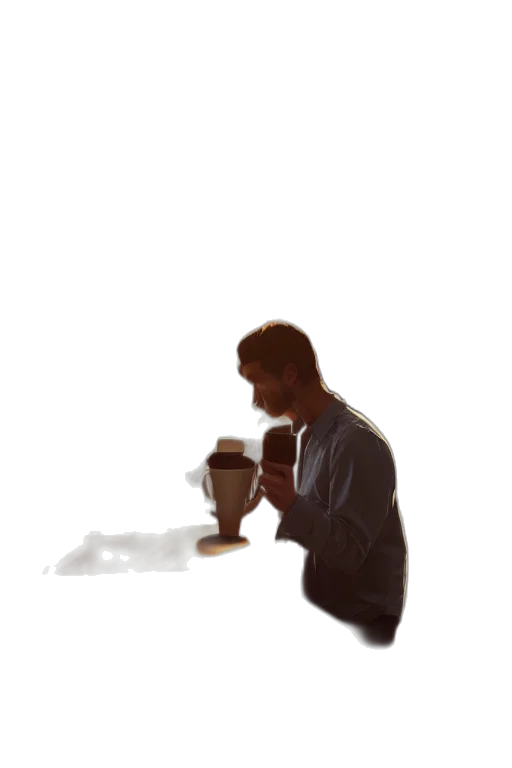 robot, bottle, food, staff transparent PNG cut-out