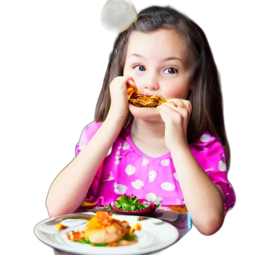 food, photorealistic, photography, girl transparent PNG cut-out