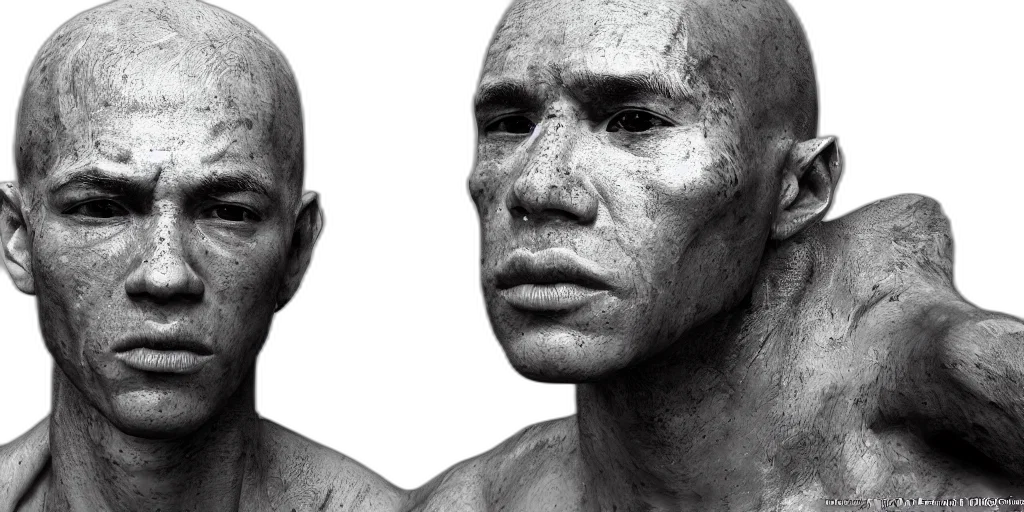 face, mask, photorealistic, 3d render, concept art, huяк, pac, masterpiece transparent PNG cut-out
