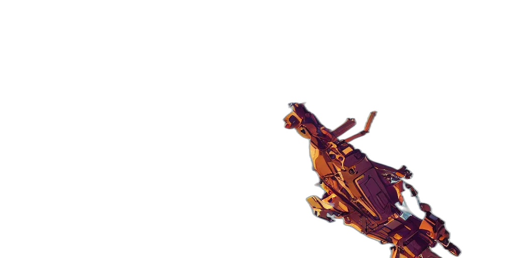 weapon, robot, dragon, crown transparent PNG cut-out