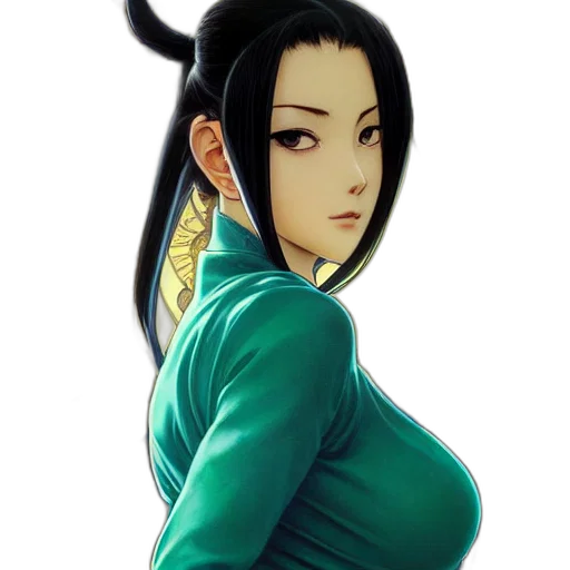 staff, dress, fantasy art, concept art, photorealistic, pixel art, green, blue transparent PNG cut-out
