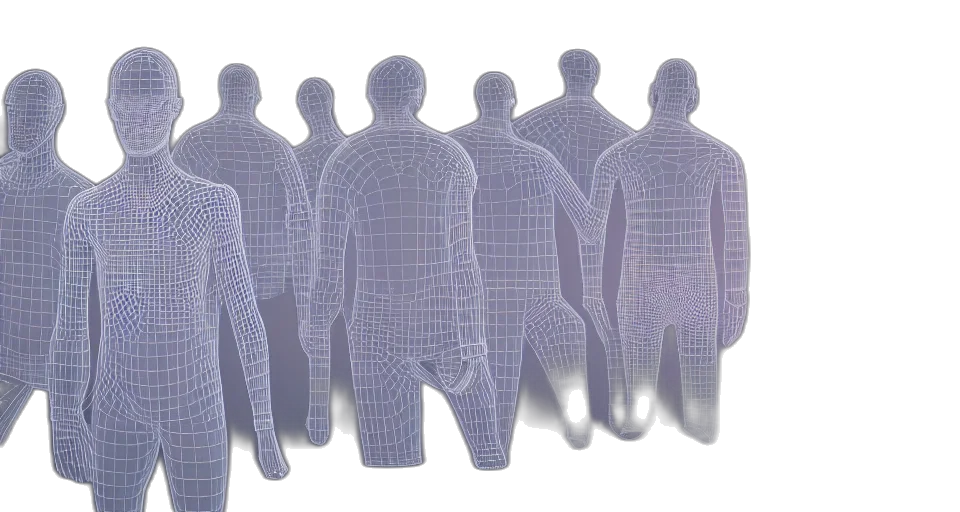 robot, jacket, 3d render, room transparent PNG cut-out