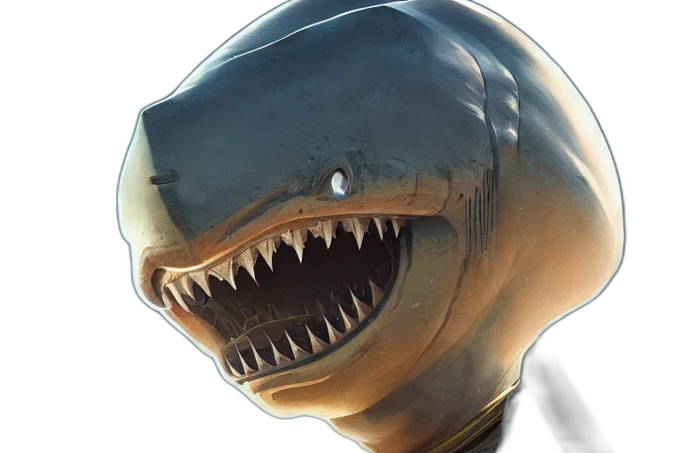 mask, creature, animal, face, 3d render, concept art, photorealistic, closeup transparent PNG cut-out