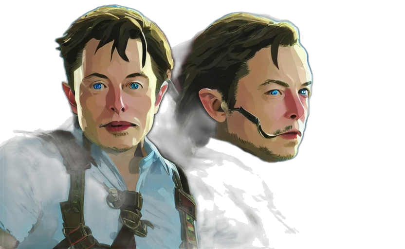 face, concept art, fantasy art, watercolor transparent PNG cut-out
