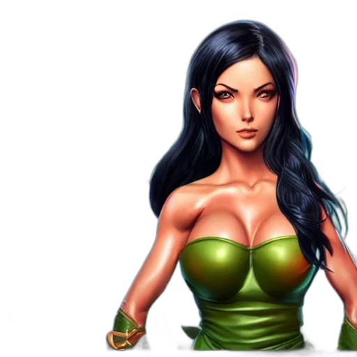 dress, fantasy art, comic book art, concept art transparent PNG cut-out