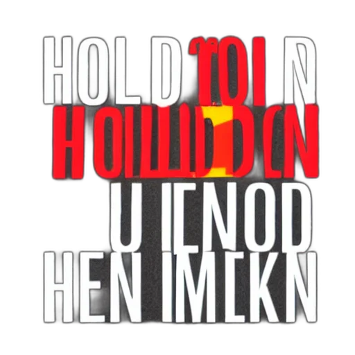 hold transparent PNG cut-out