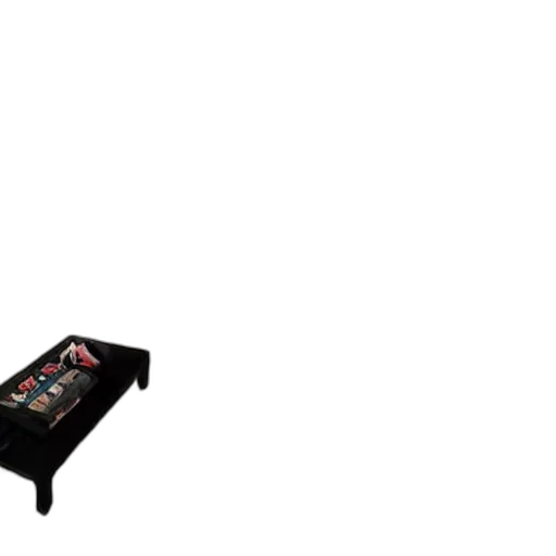 furniture, robot, weapon, jacket, 3d render, pixel art, concept art, photorealistic transparent PNG cut-out