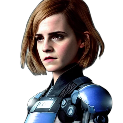 robot, face, jacket, concept art transparent PNG cut-out