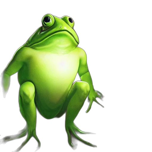 animal, creature, face, staff, concept art, photorealistic, 3d render, green transparent PNG cut-out