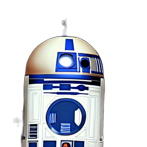 robot, staff, 3d render, concept art transparent PNG cut-out