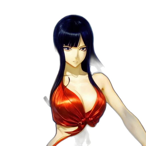 dress, 3d render, concept art, anime transparent PNG cut-out