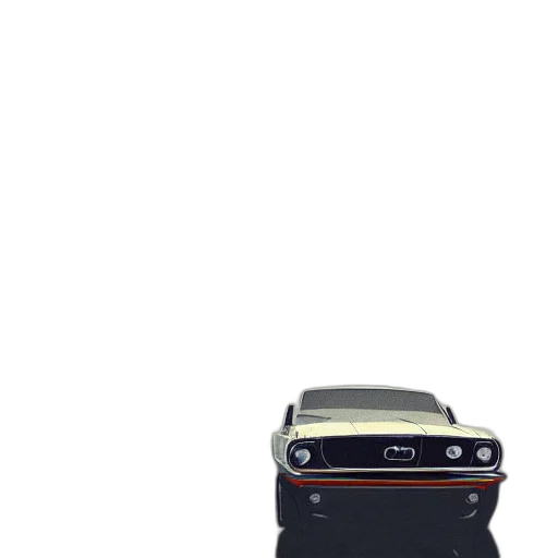 car, robot, crown, jewelry, 3d render, photorealistic, concept art, vaporwave transparent PNG cut-out