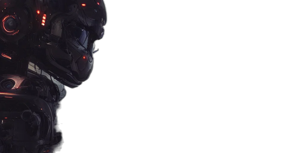 mask, robot, face, crown transparent PNG cut-out