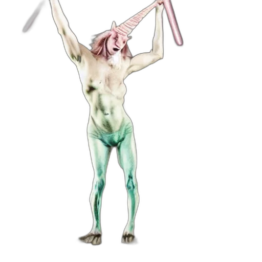 staff, sword, weapon, creature transparent PNG cut-out
