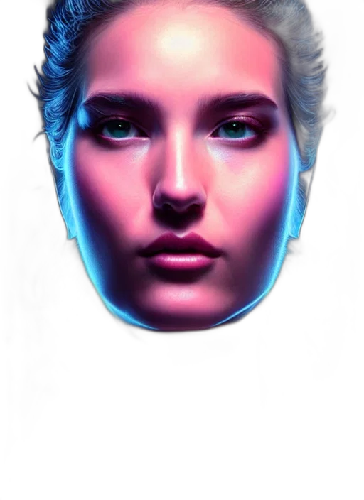 face, robot, mask, hair transparent PNG cut-out