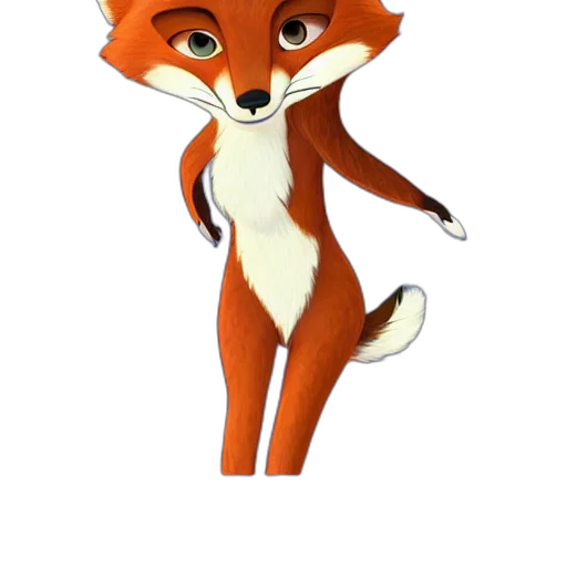 animal, staff, creature, concept art, 3d render, cartoon, fantasy art, upper transparent PNG cut-out