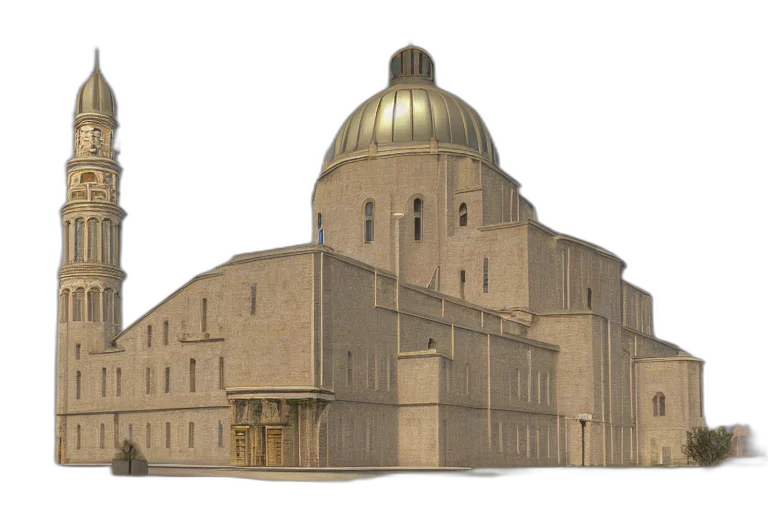 building, 3d render, concept art, photorealistic transparent PNG cut-out