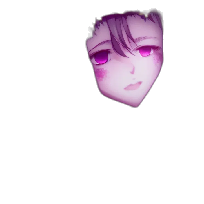 face, mask, creature, crown transparent PNG cut-out