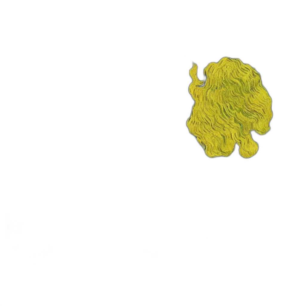 hair, flower, creature, crown transparent PNG cut-out