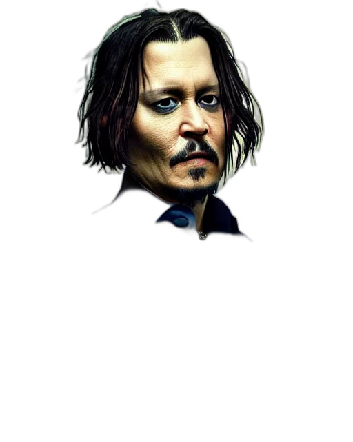 face, hair, mask, photorealistic, comic book art, cartoon, fantasy art, johnny transparent PNG cut-out