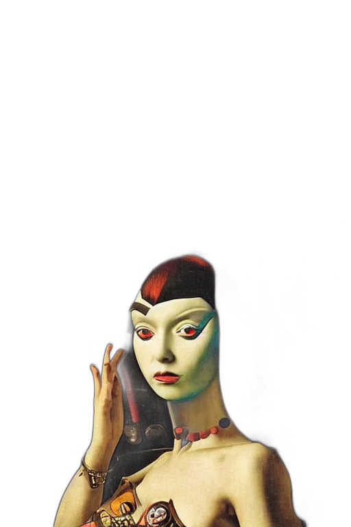 mask, face, robot, jewelry transparent PNG cut-out