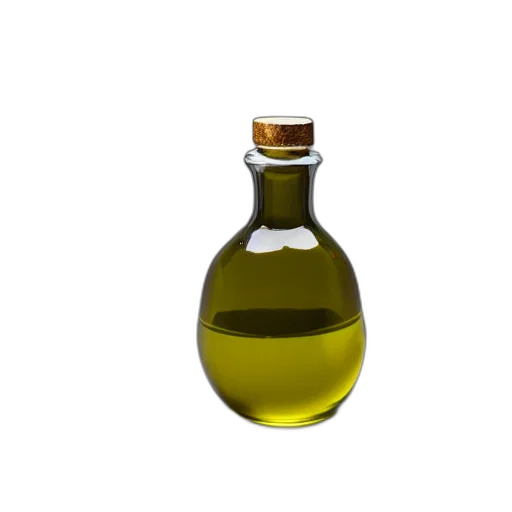 bottle, food, hair, crown, 3d render, photorealistic, concept art, green transparent PNG cut-out