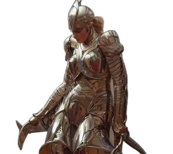 sword, weapon, robot, staff, concept art, fantasy art, 3d render, photorealistic transparent PNG cut-out