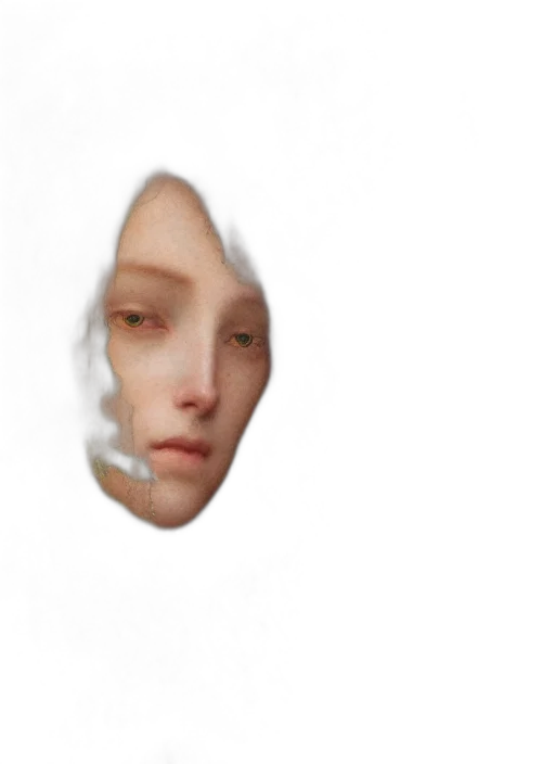 face, mask, robot, creature transparent PNG cut-out