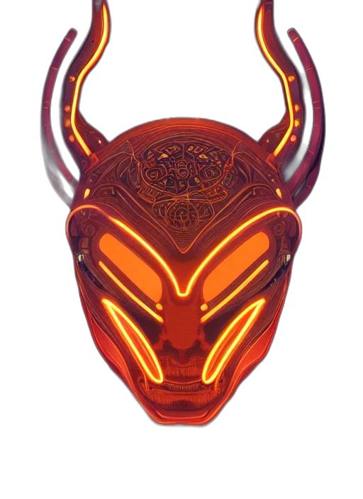 mask, jewelry, crown, face transparent PNG cut-out